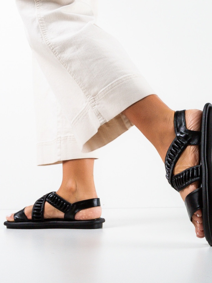 Sandale dama Hibiscus Negre