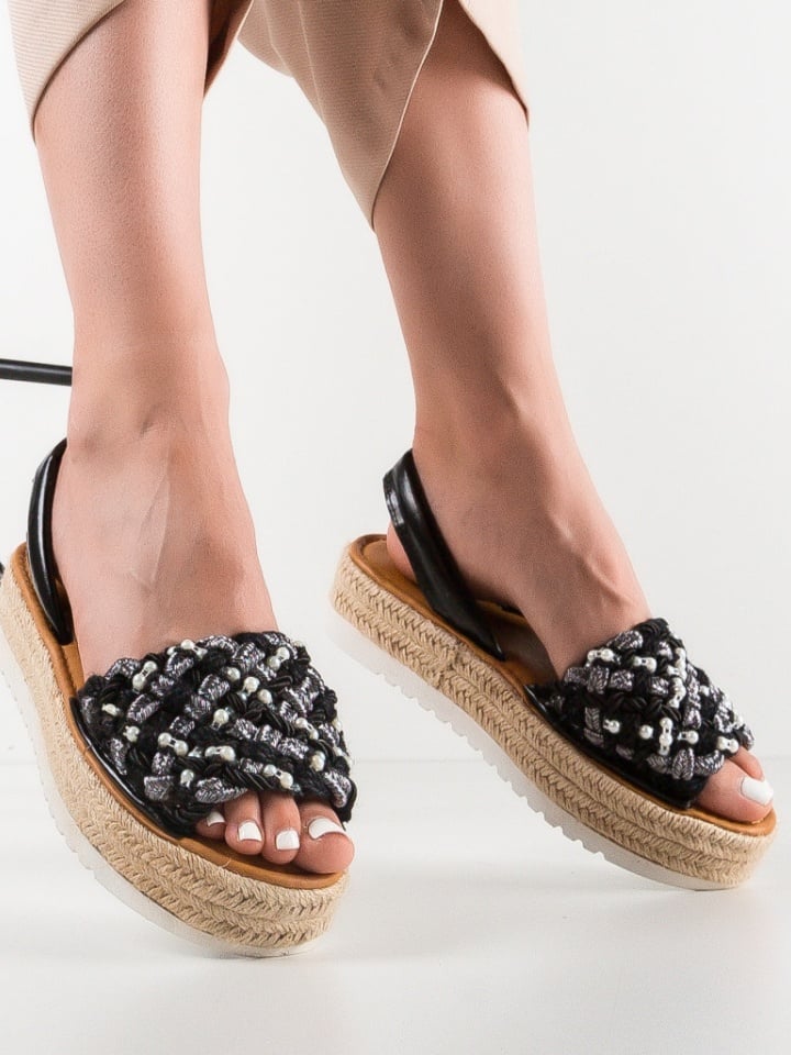 Sandale dama Lash Negre