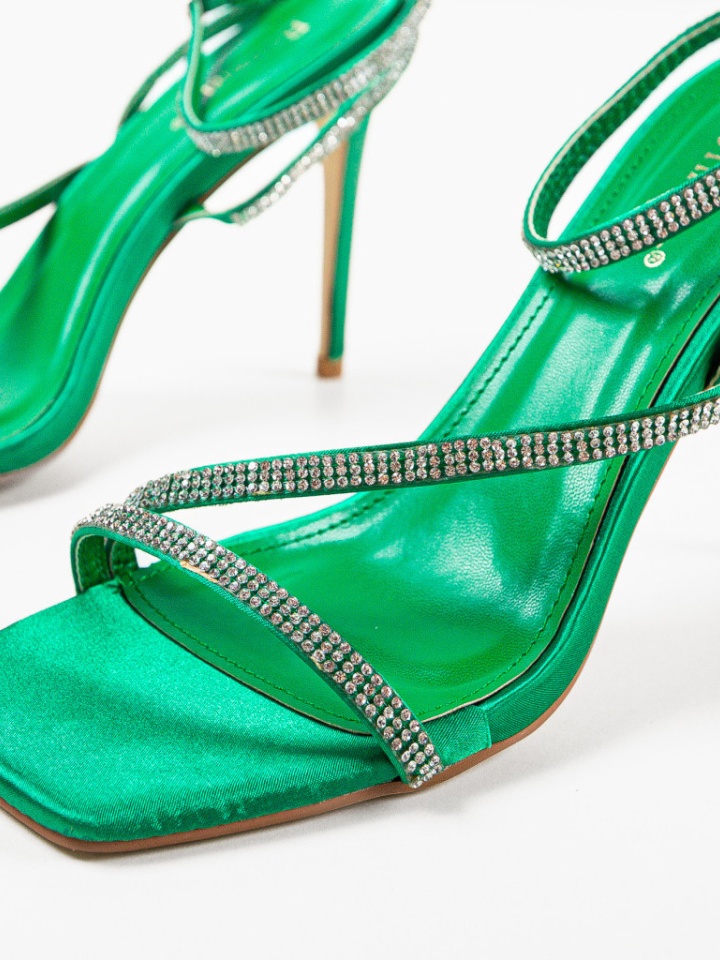 Sandale cu toc Neyman Aurii