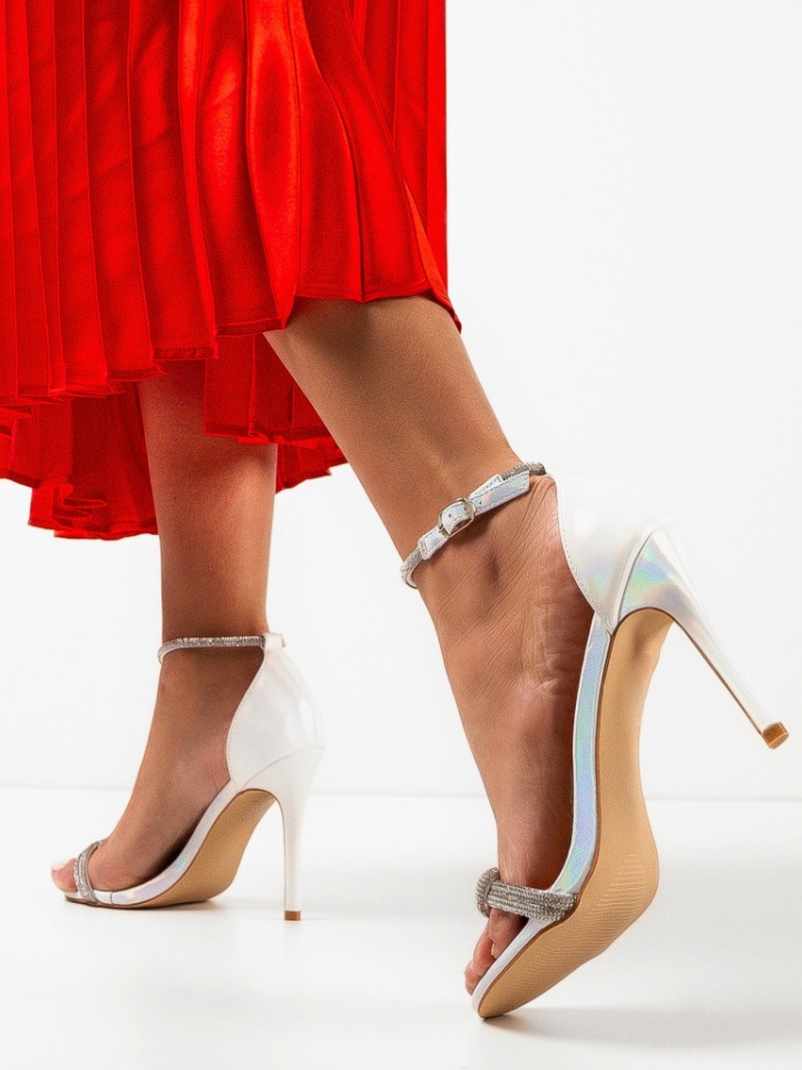 Sandale dama Selor Albe