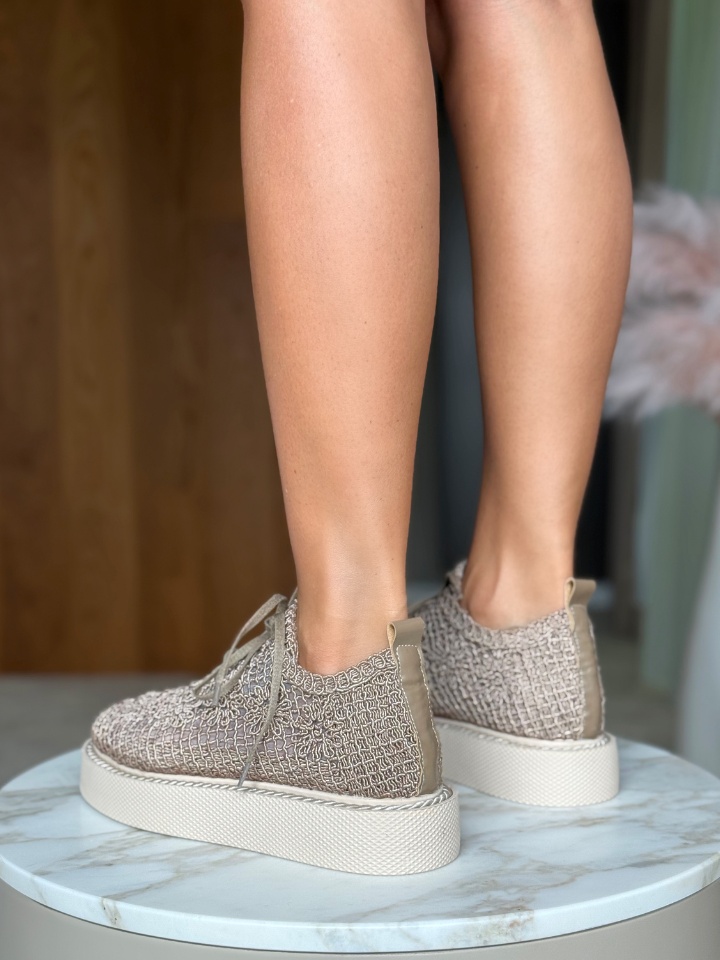 Pantofi Casual Ystory Khaki 3