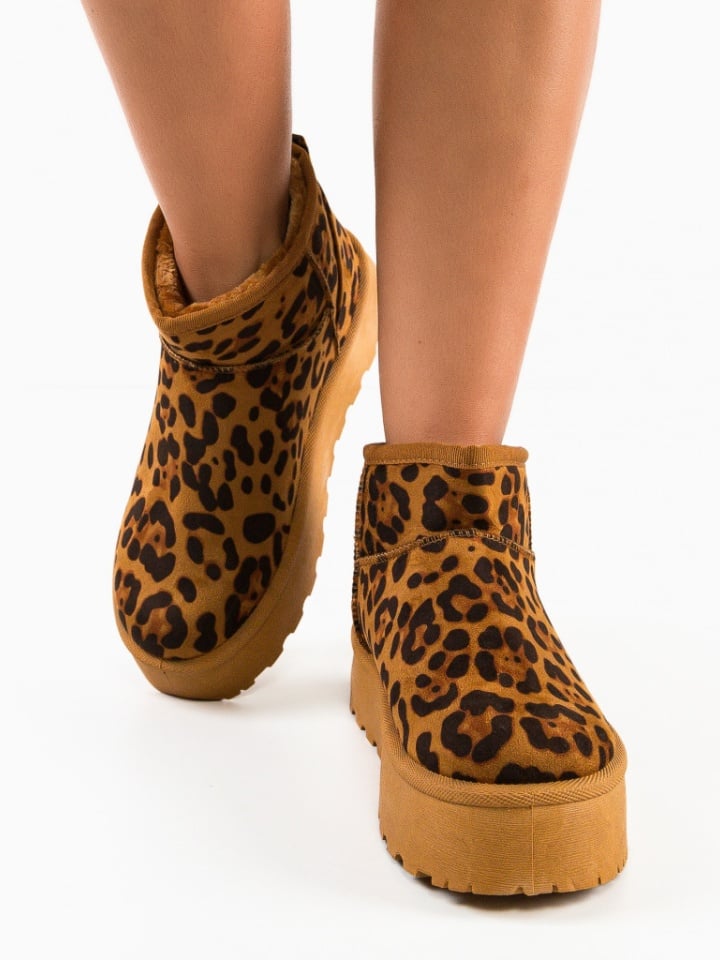 Cizme tip Ug Dora Camel