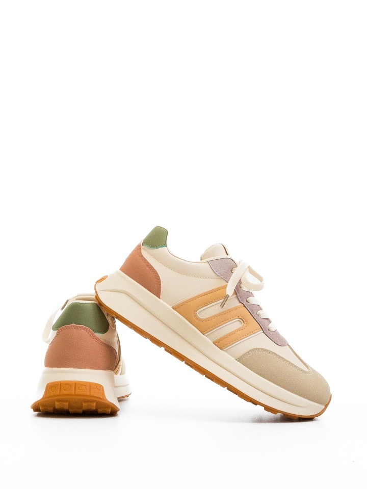 Sneakers dama Bahman Khaki