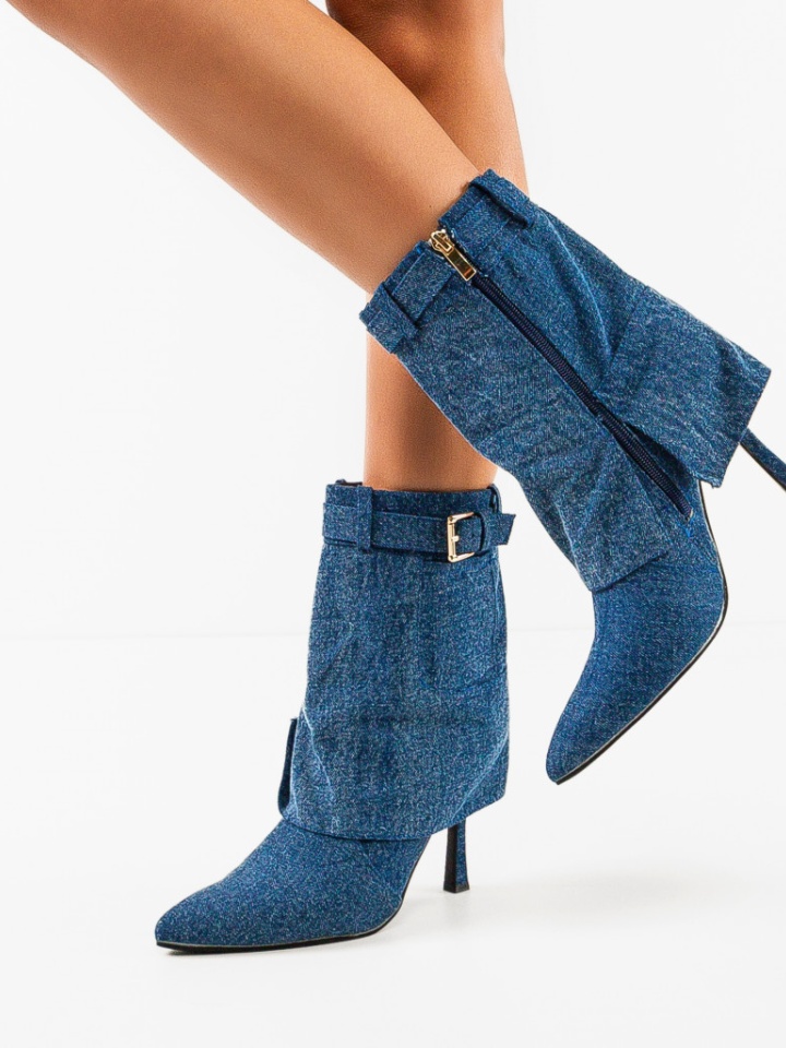 Botine dama Bastion Albastre 2