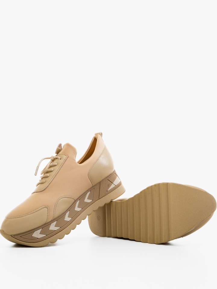 Sneakers dama Gazy Bej