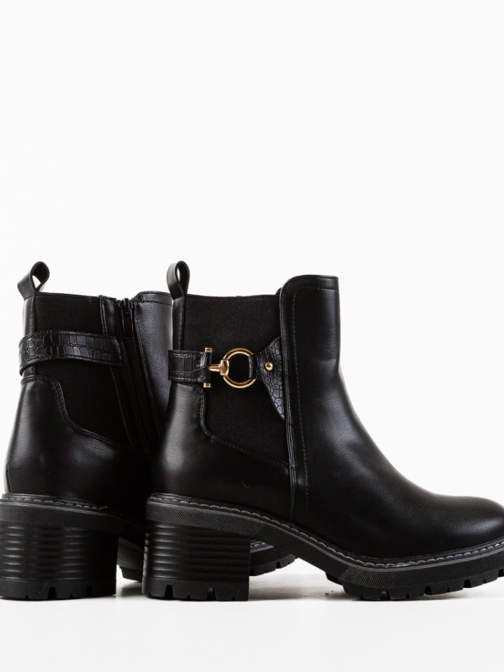 Botine dama Ross Negre