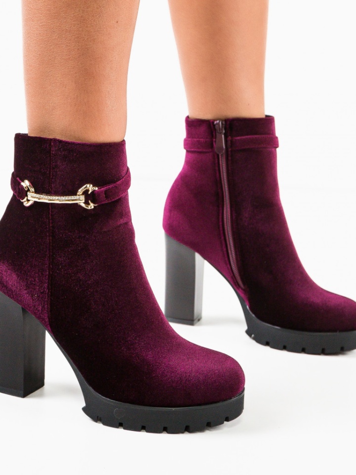 Botine dama Luqma Mov