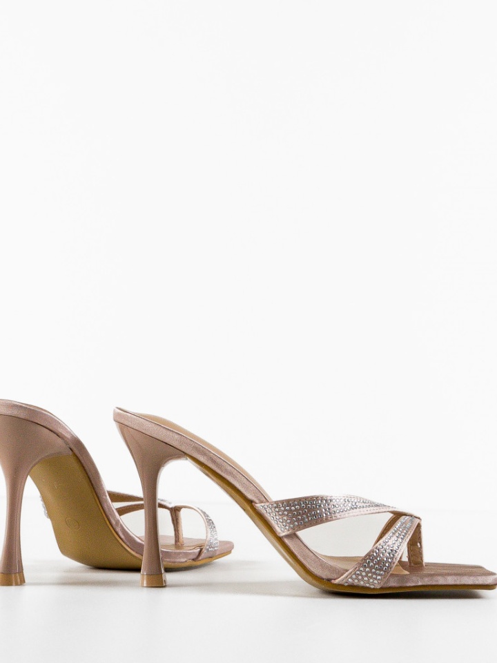 Saboti cu toc Mura Albastri