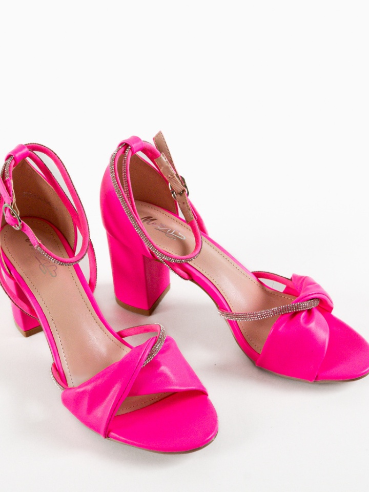 Sandale cu toc Sancre Negre