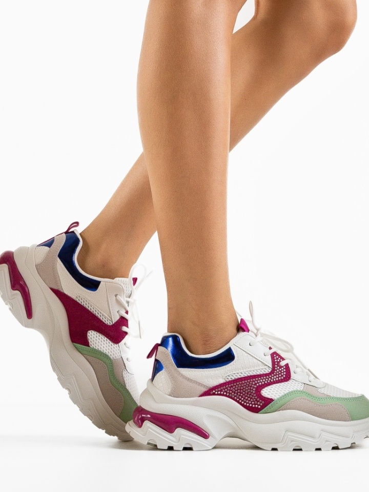 Sneakers dama Leonarda Bej