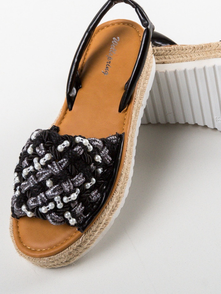 Sandale dama Lash Negre