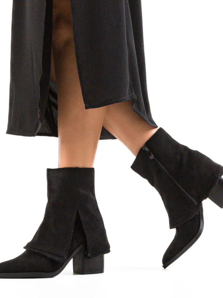 Botine dama Keith Negre