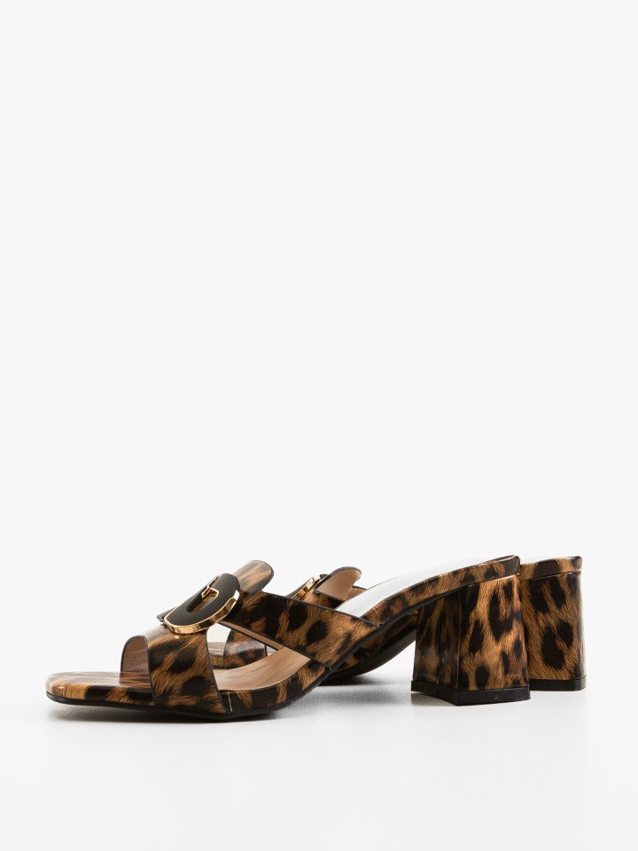 Saboti dama Soray Animal Print