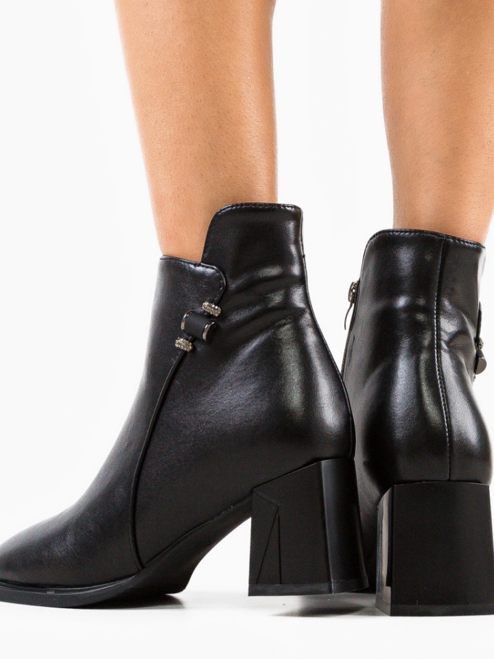 Botine dama Valbon Negre