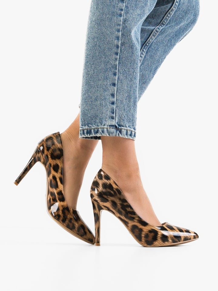 Pantofi stiletto dama Azaan Aurii