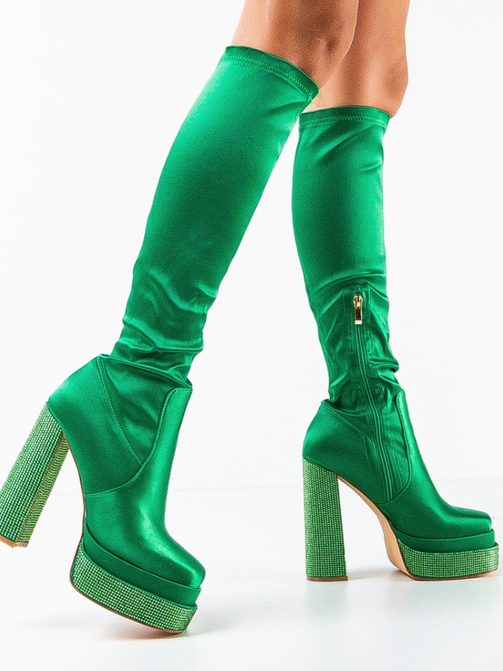 Cizme dama Portia Verzi