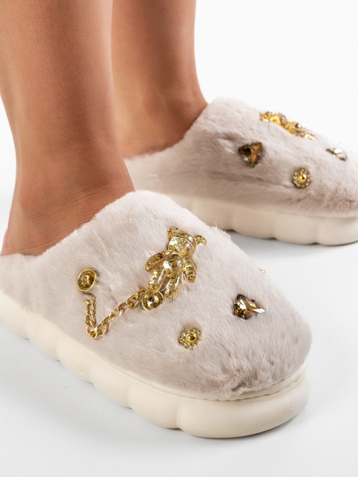 Papuci dama Dynan Gri