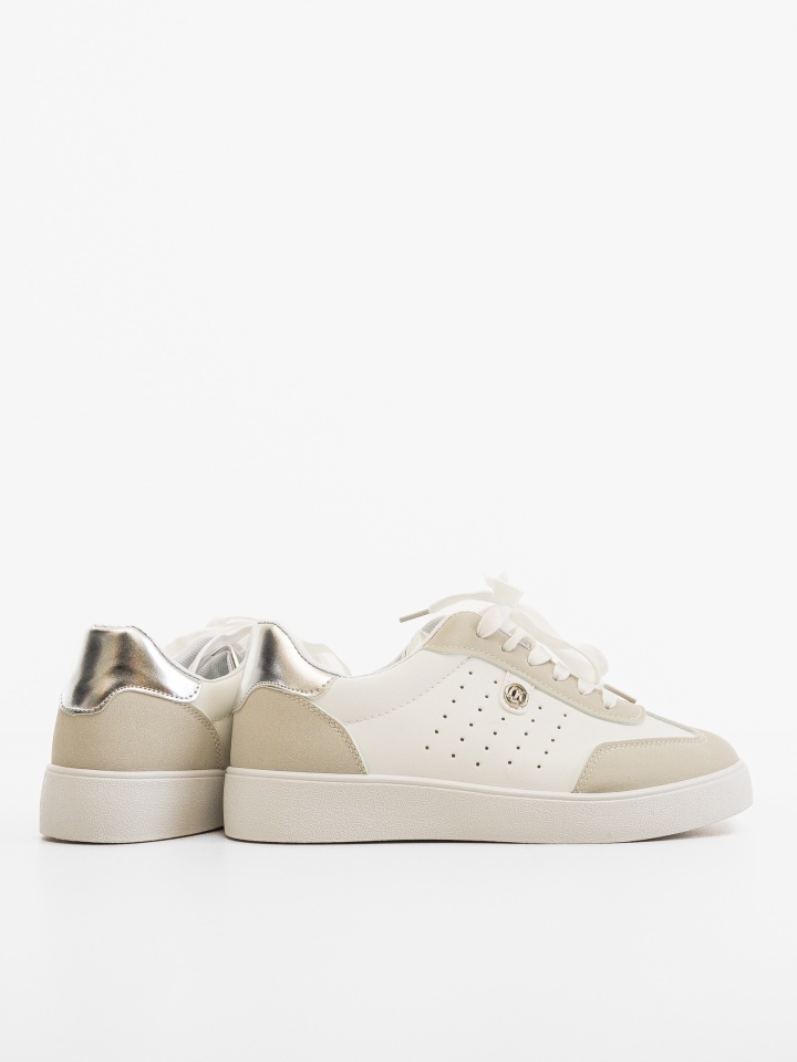 Pantofi Sport Rosa Argintii