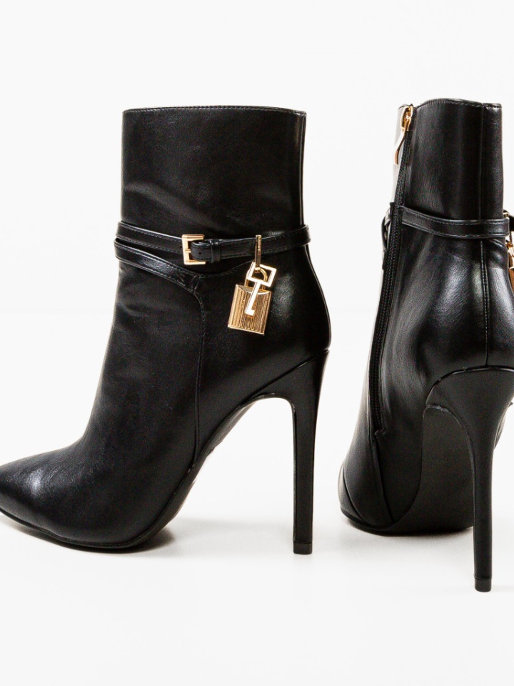 Botine dama Sharkbay Negre