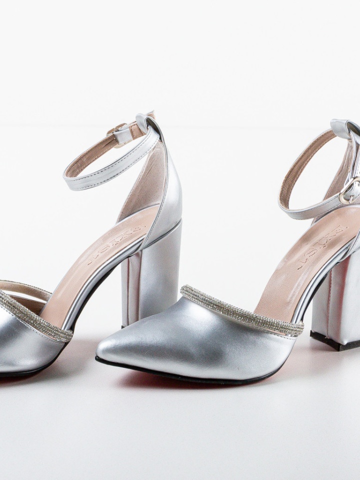 Pantofi dama Yanaba Argintii