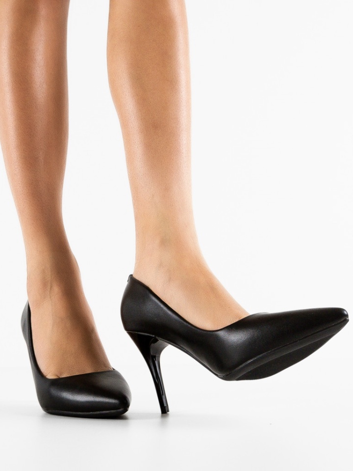 Pantofi cu toc Danube Roz