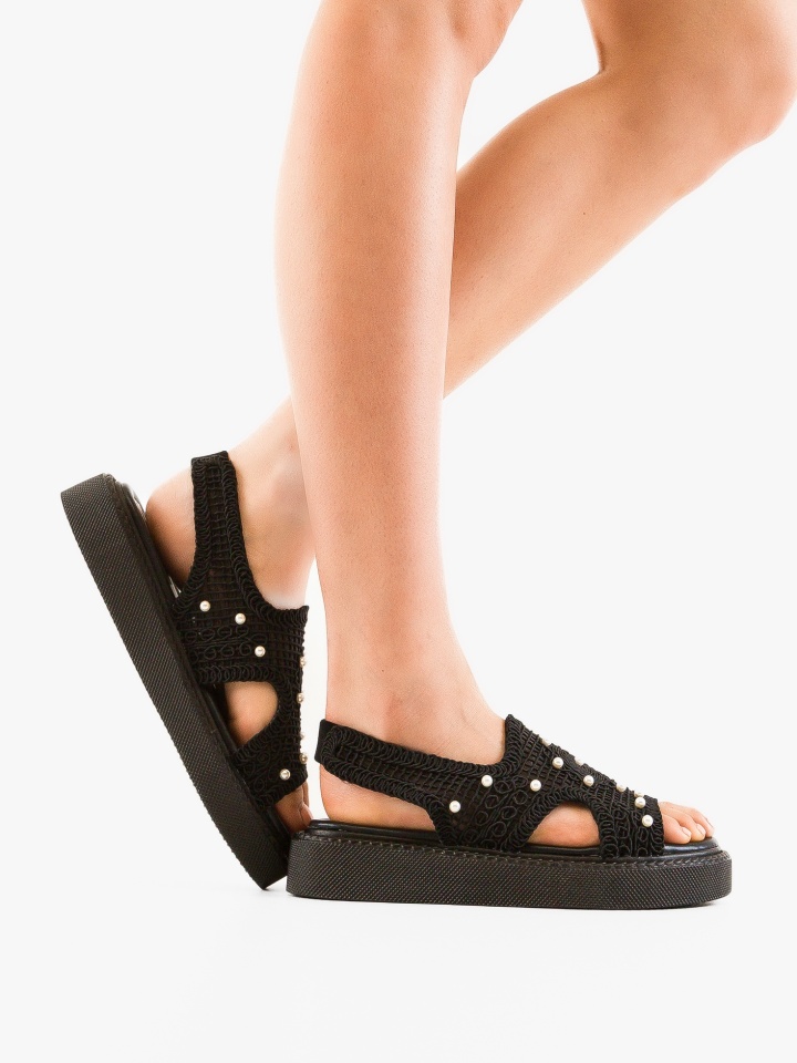 Sandale dama Parson Negre