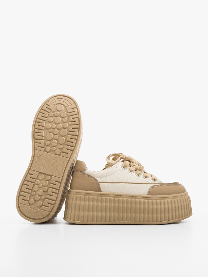 Sneakers dama Staty Bej