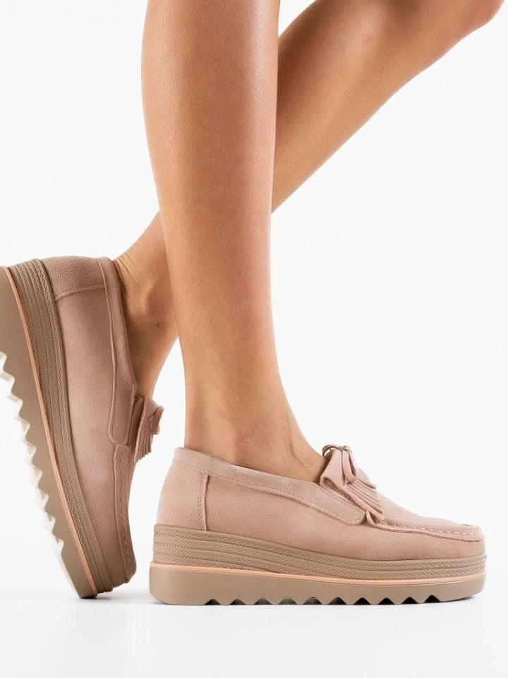 Pantofi Casual Hipok Camel