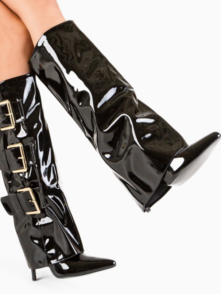 Cizme dama Amahle Negre