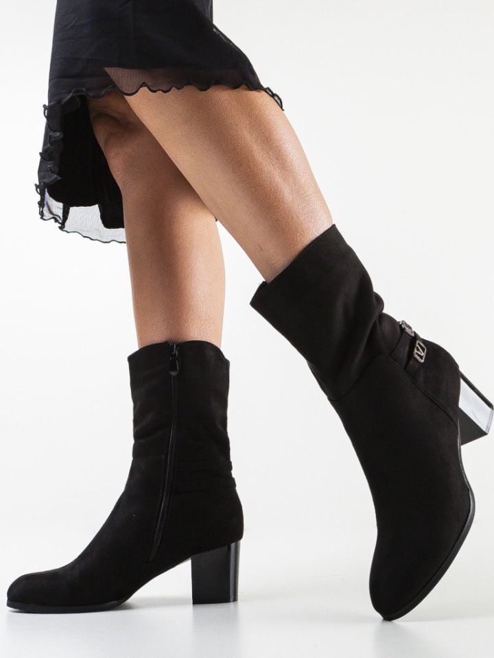 Botine Staples Negre 2