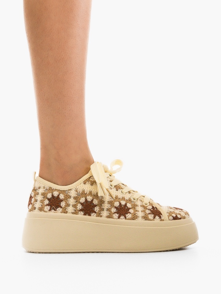 Sneakers dama Maxima Bej