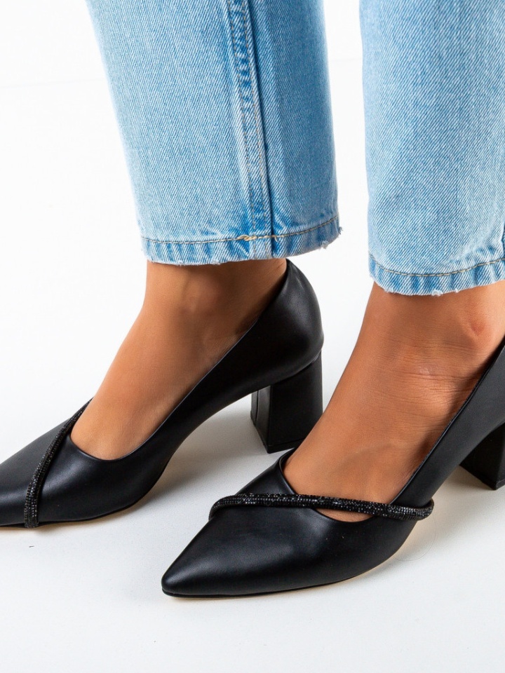 Pantofi dama Lewis Negre 2