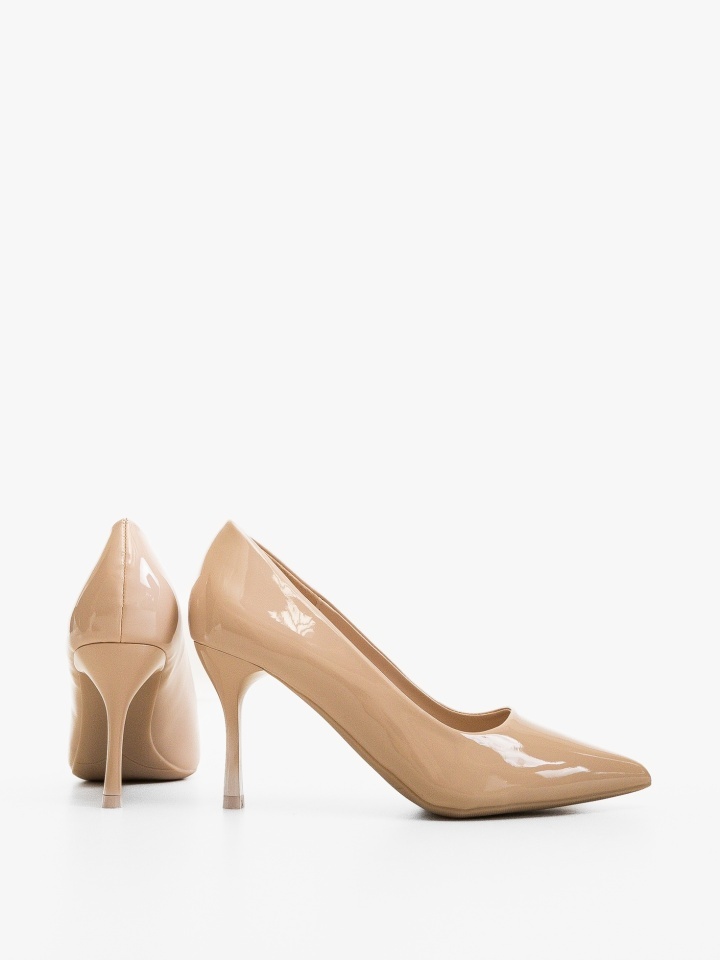Pantofi stiletto dama Kas Nude