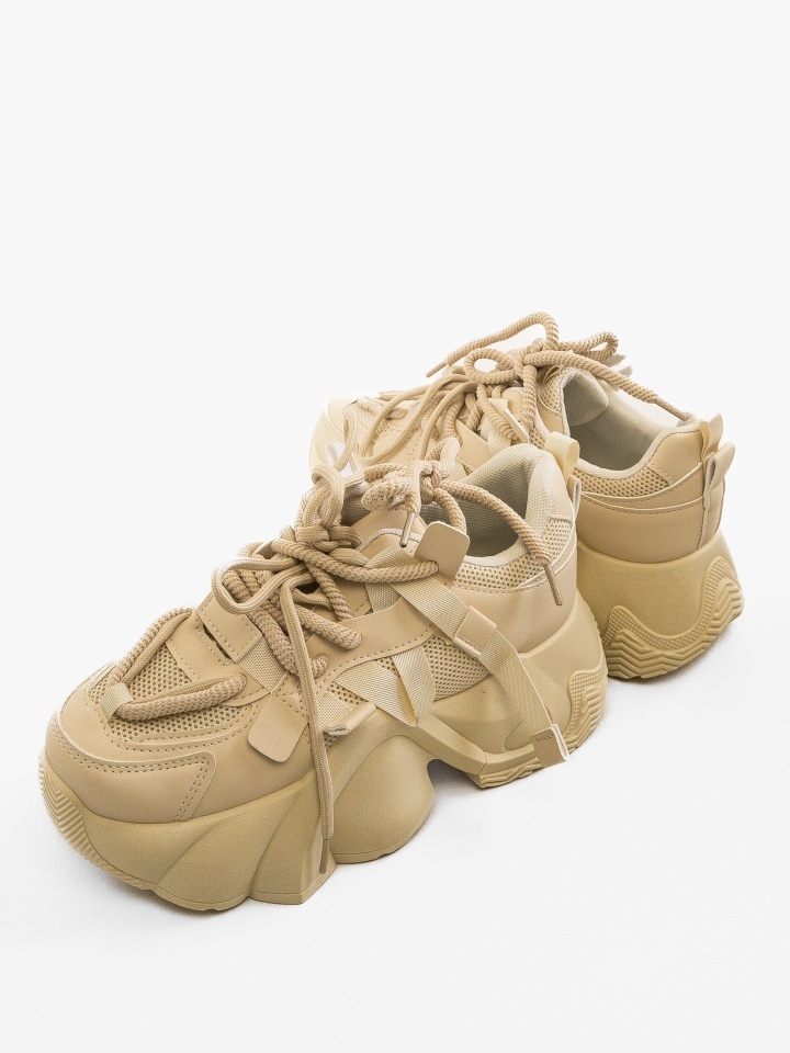 Sneakers dama Thild Bej