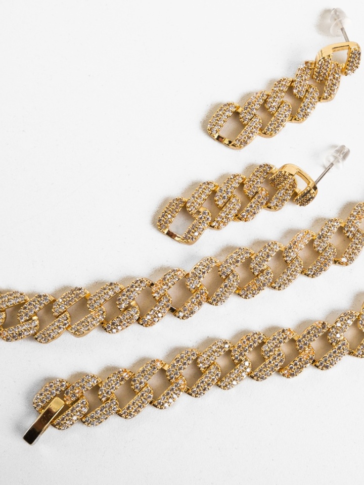 Set bijuterii Tezyk Auriu