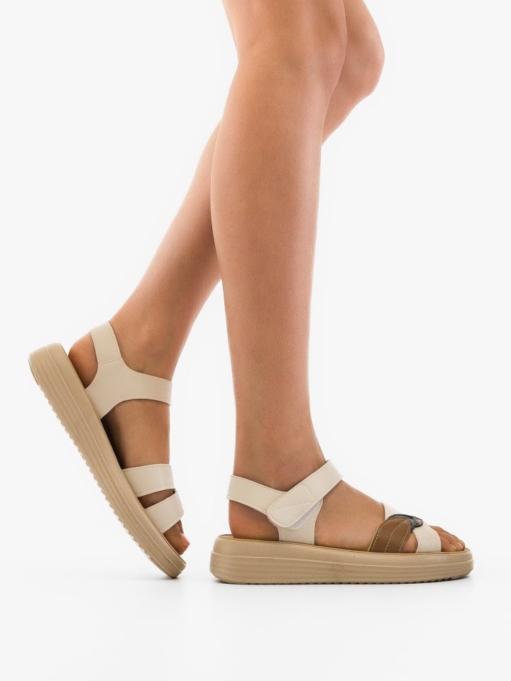 Sandale dama Arvel Bej