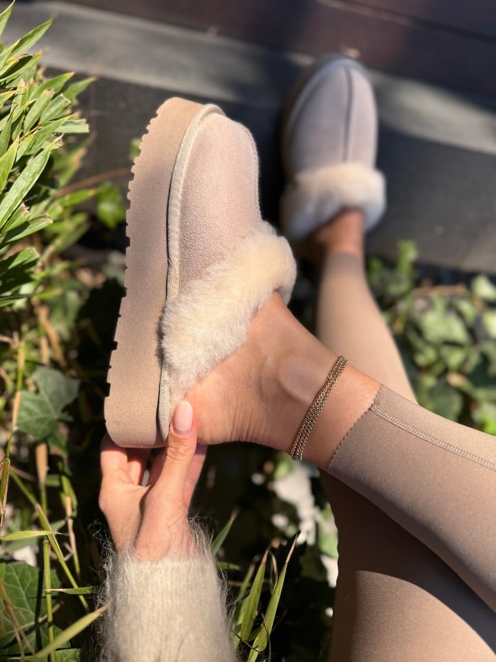 Papuci tip Ug Larnaca Bej