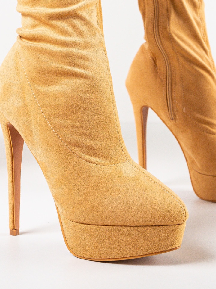 Cizme dama Hadiran Bej