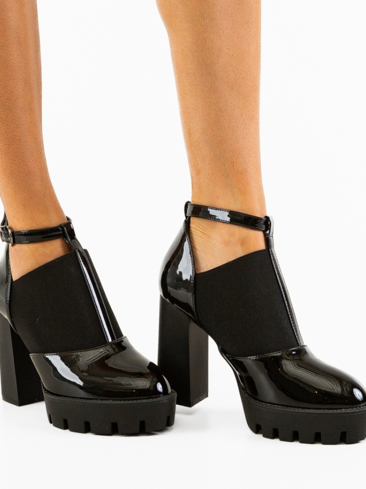 Botine dama Wick Negre