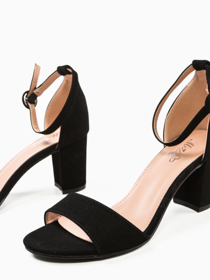 Sandale cu toc Sharmila Negre