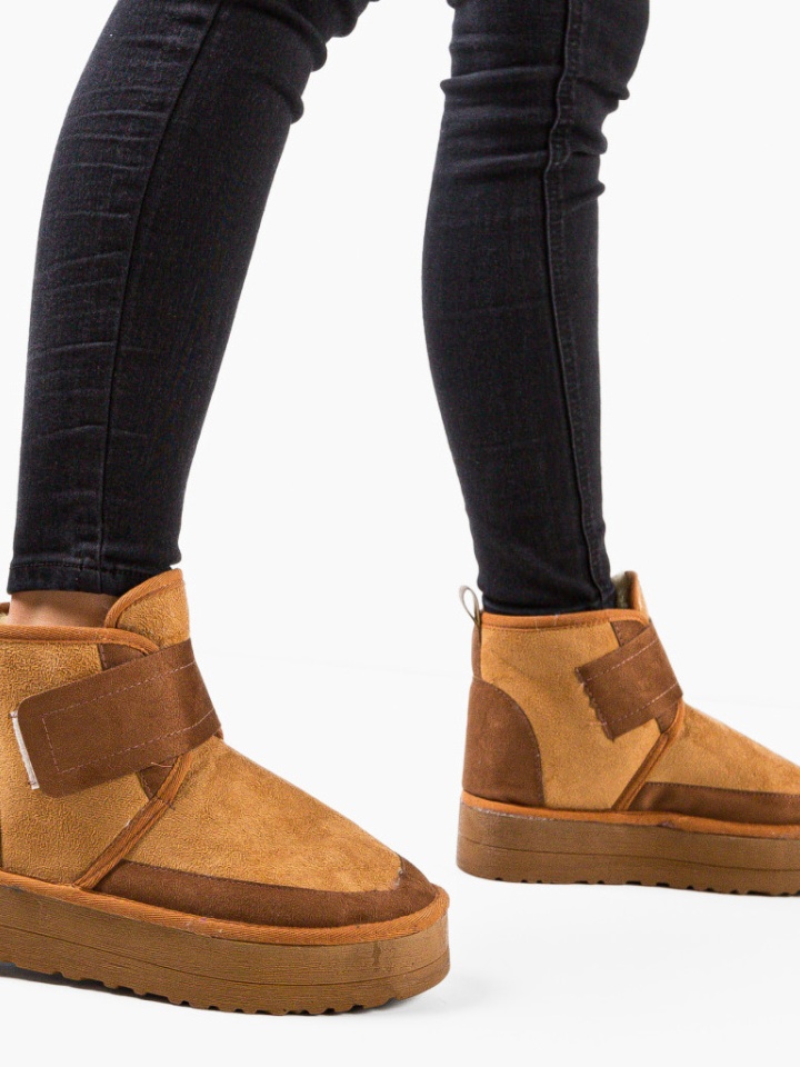 Cizme tip Ug Bamen Bej