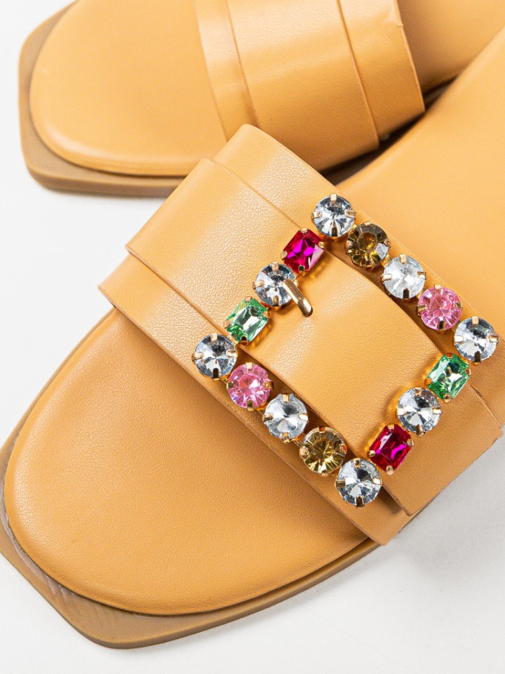 Papuci dama Naliak Camel