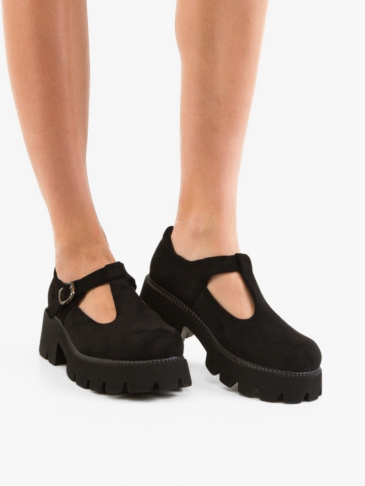 Pantofi Casual dama Fabox Negri 2