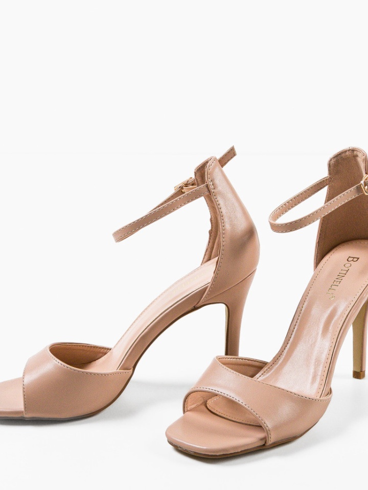 Sandale cu toc Moroilo Negre