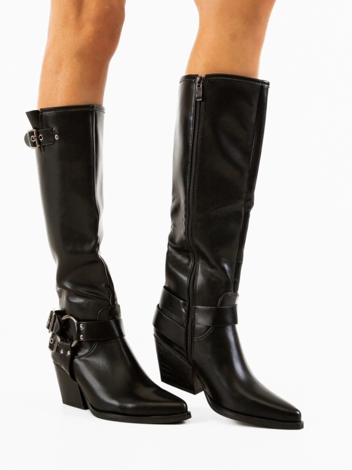 Cizme dama Hickmo Negre