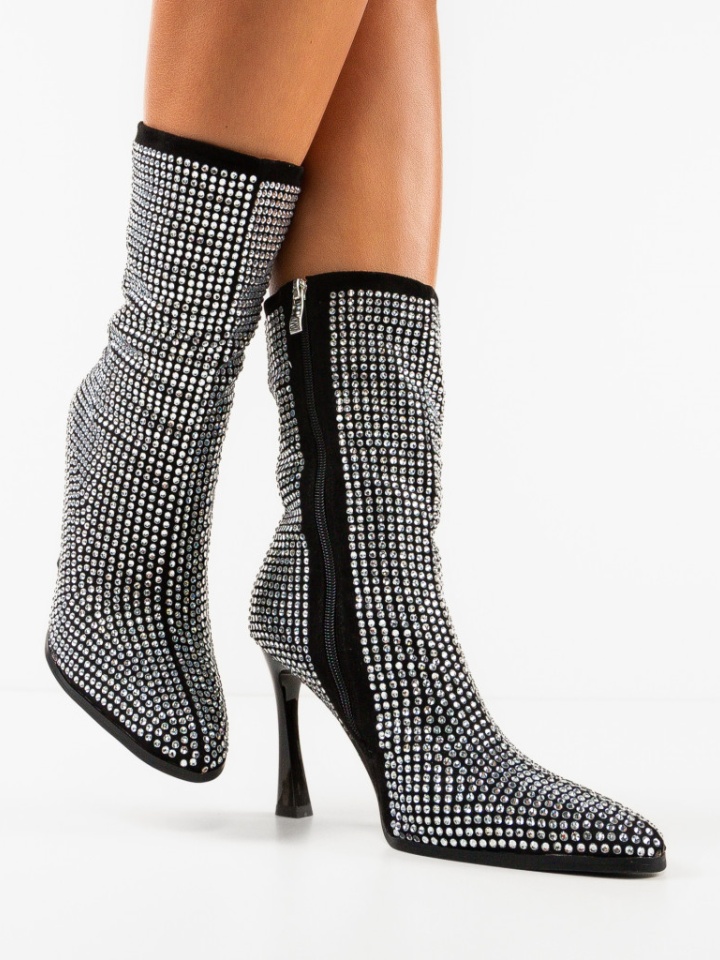 Botine dama Wobiza Negre