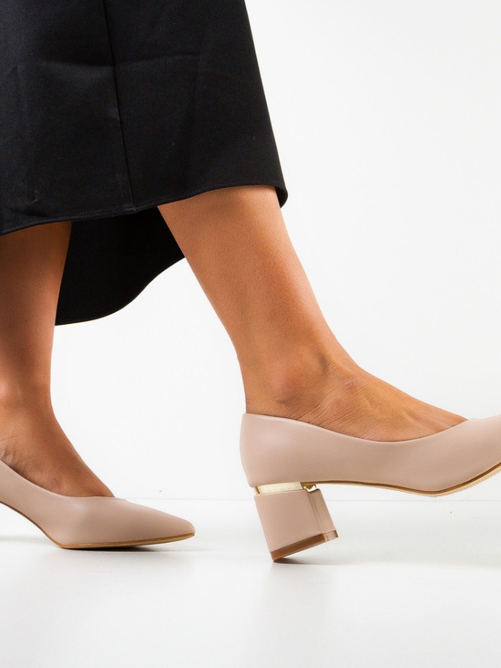 Pantofi dama Helen Bej