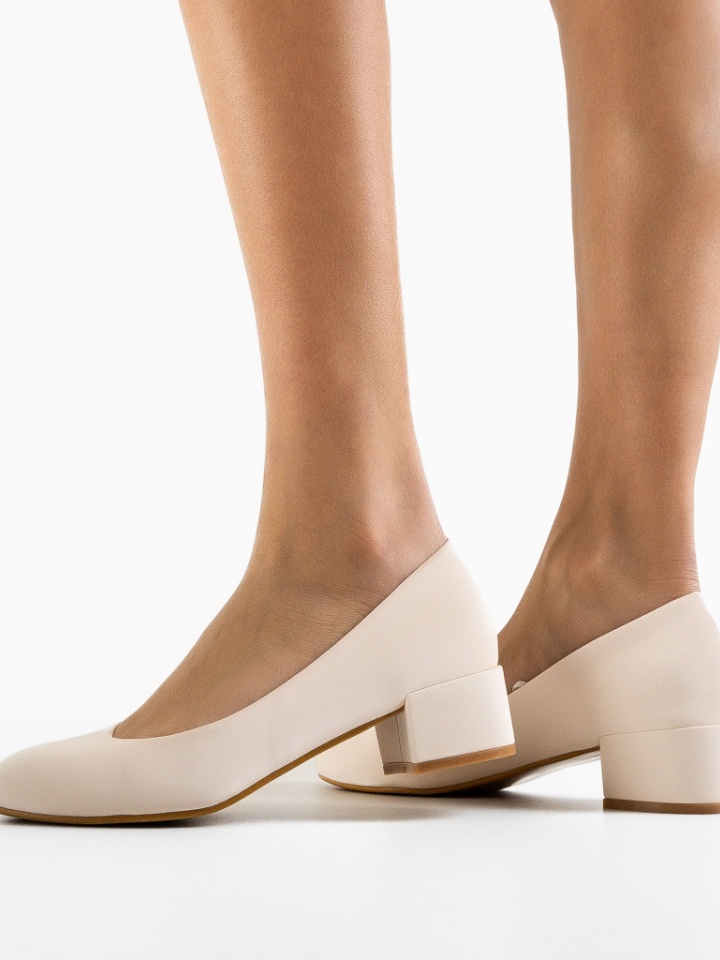 Pantofi dama Nora Bej 2