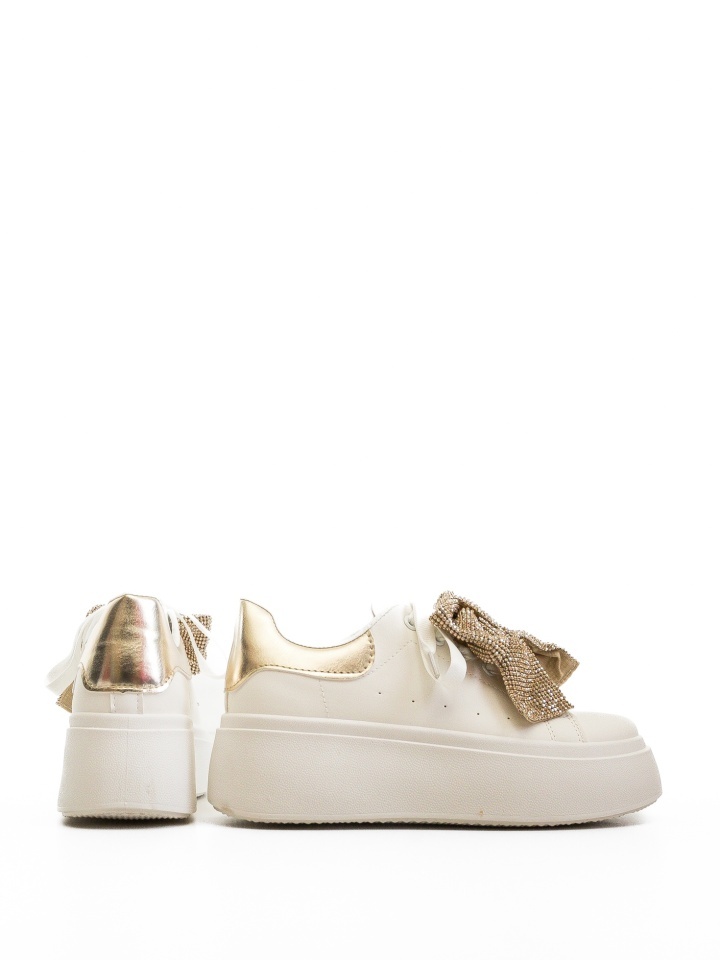 Sneakers dama Eva Argintii