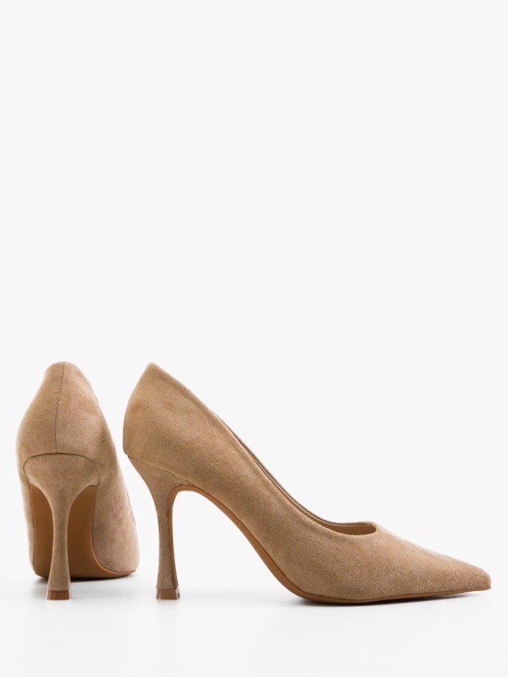 Pantofi stiletto dama Smart Argintii